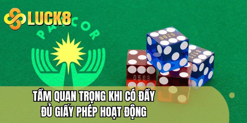 Tầm quan trọng khi có đầy đủ giấy phép hoạt động
